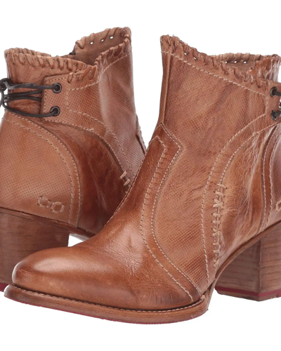 Tan Leather Ankle Boots