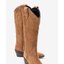 Tan Suede Western Boots