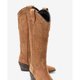 Tan Suede Western Boots