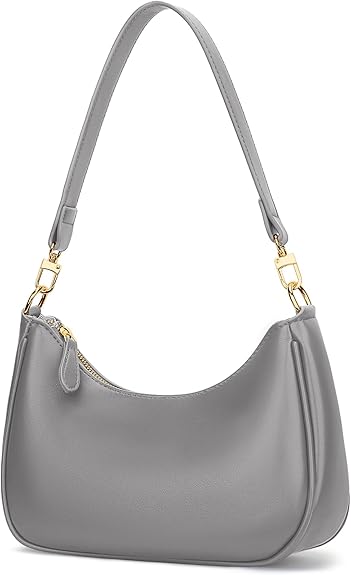 Grey Crossbody Shoulder Bag