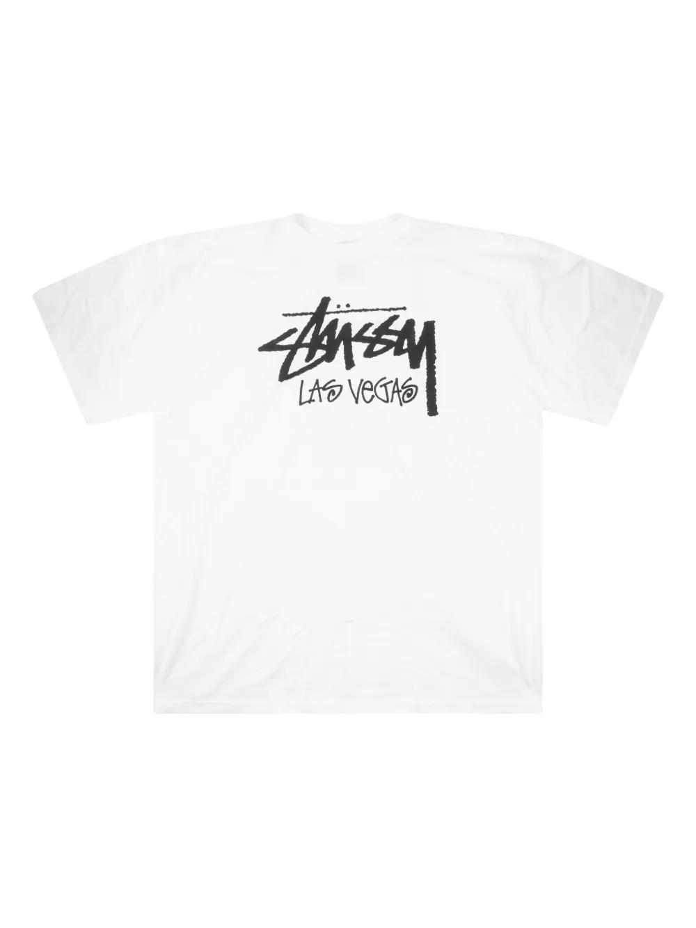 White Logo Graphic T-Shirt