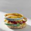 Enamel Floral Bangle Set
