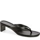 Schwarze Flip-Flops mit Absatz