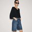 Denim Bermuda Shorts