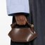 Brown Knotted Handle Bag