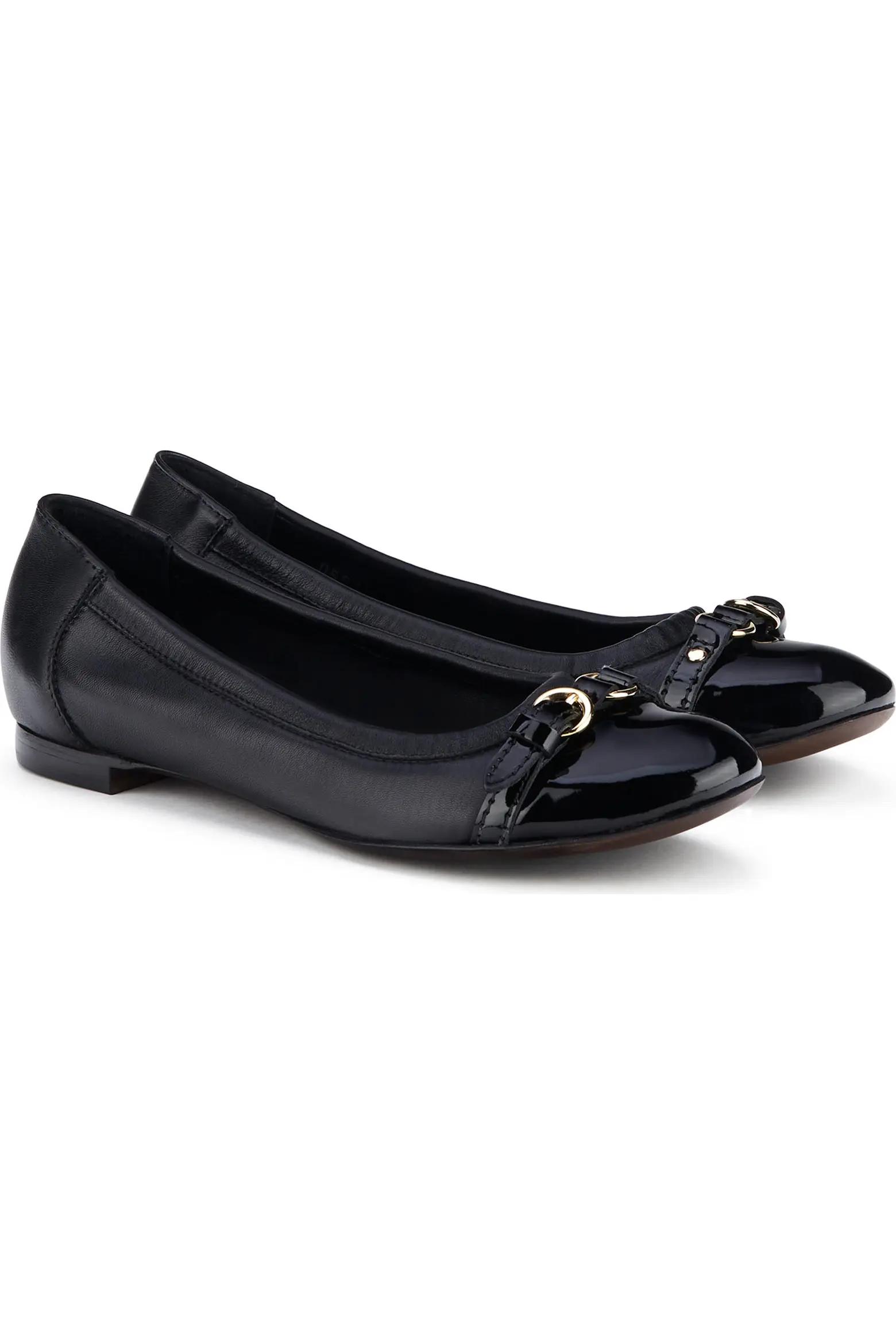 Black Patent Ballet Flats