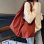 Rust Oversized Shoulder Bag