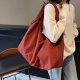 Rust Oversized Shoulder Bag