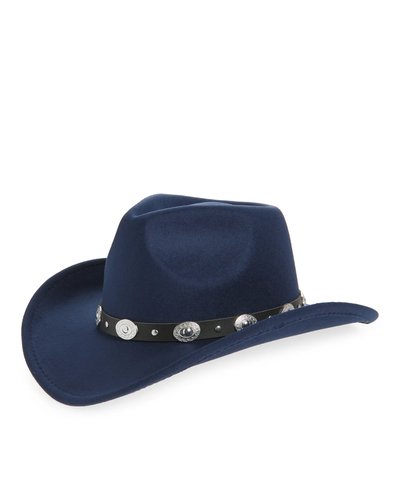 Navy Cowboy Hat