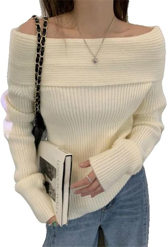 White Off-Shoulder Top