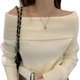 White Off-Shoulder Top