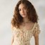 Cream Floral Blouse