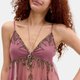 Rose Beaded Mesh Cami