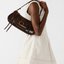 Brown Leather Shoulder Bag