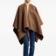 Brown Fringed Poncho