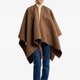 Brown Fringed Poncho