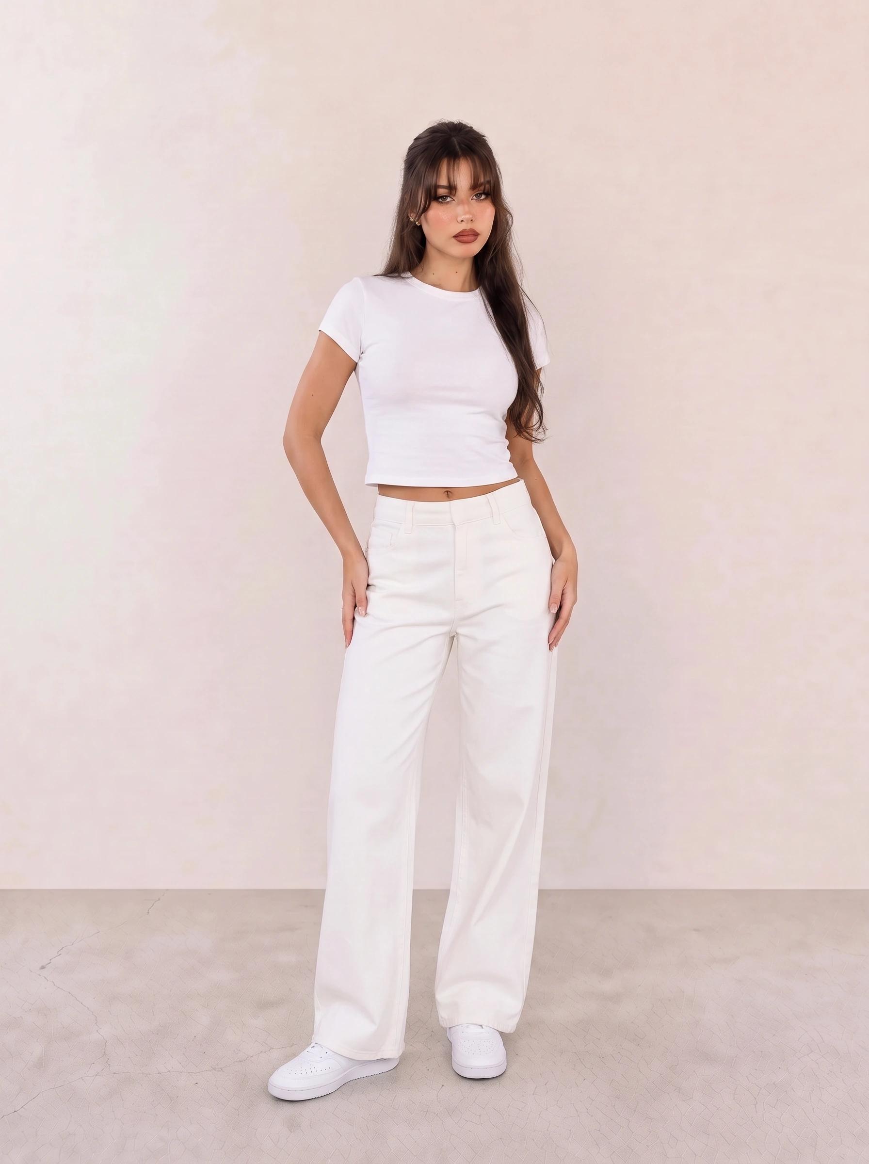 Pure White Outfit 06