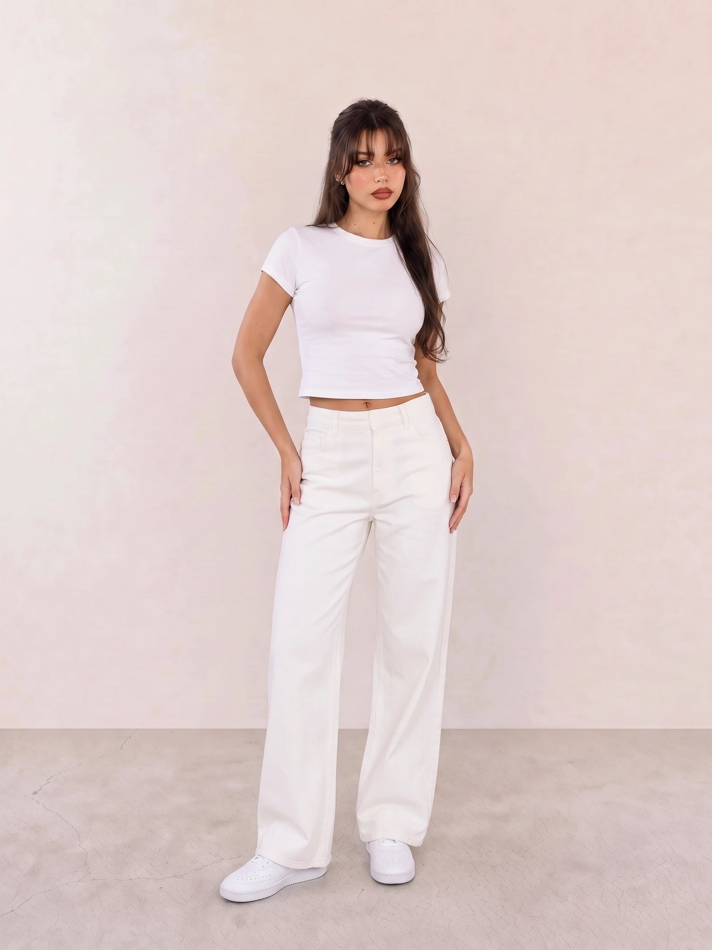 Pure White Outfit 06