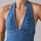 Blue Denim Halter Top
