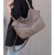 Übergroße Hobo-Bag in Taupe