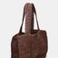 Brown Woven Tote Bag