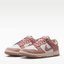 Pink and White Low-Top Sneakers