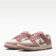 Pink and White Low-Top Sneakers