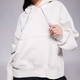White Oversized Hoodie
