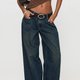 Blue Wide-Leg Jeans