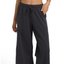 Black Wide-Leg Sweatpants