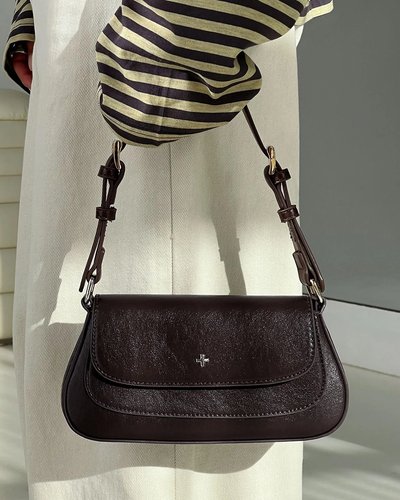 Dark Brown Shoulder Bag