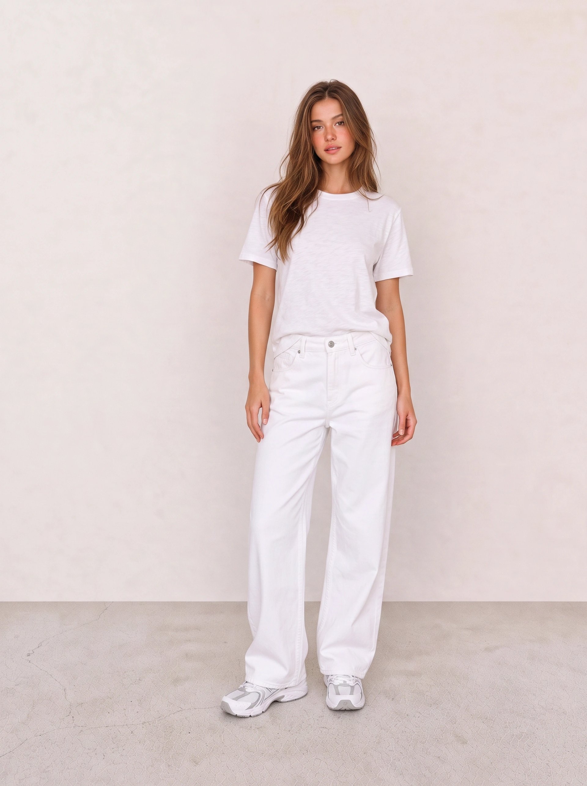 Pure White Outfit 09