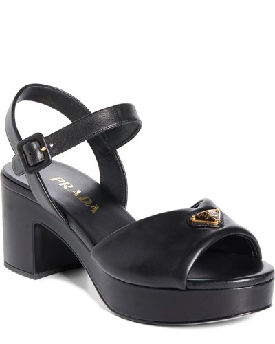 Black Platform Sandals