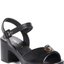 Black Platform Sandals