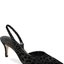 Black Leopard Slingback Heels