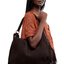 Brown Fringed Shoulder Bag
