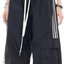 Black Cargo Track Pants