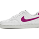 Weiß-lila Low-Top-Sneaker