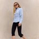 Light Blue Striped Shirt