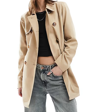 Beige Trench Coat
