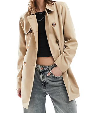 Beige Trench Coat