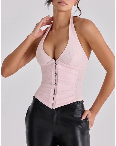 Pink Corset Top