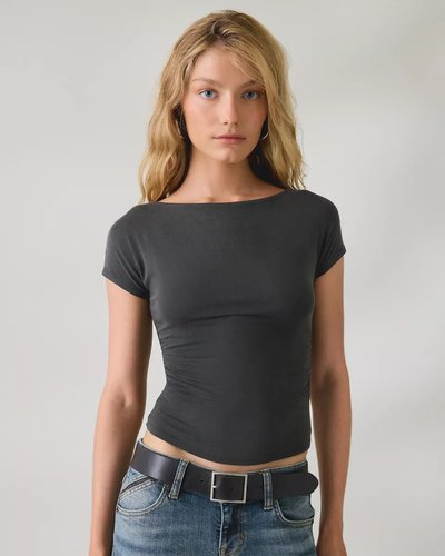 Black Fitted T-Shirt