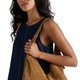 Brown Suede Shoulder Bag