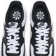 Black and White Low-Top Sneakers