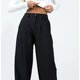Black Relaxed Trousers