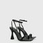 Black Ankle-Strap Heels