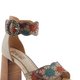 Floral Tooled Platform Sandals