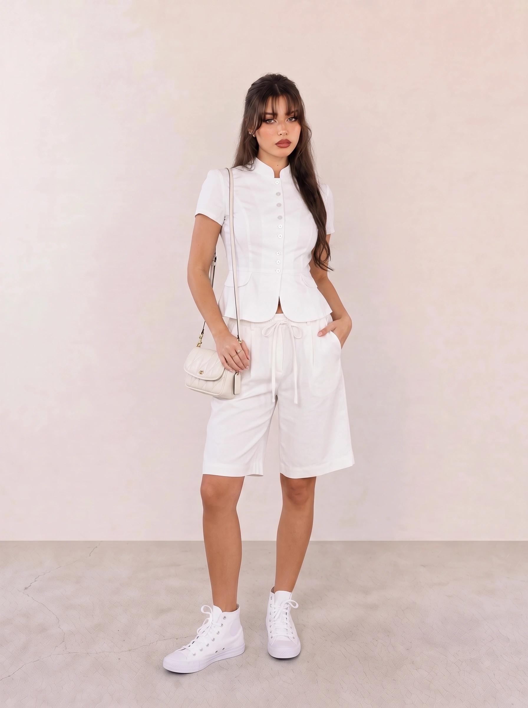 Pure White Outfit 16