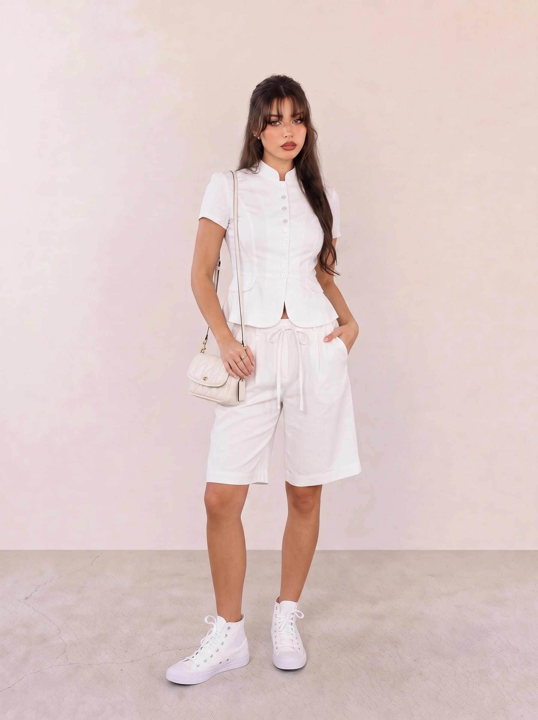 Pure White Outfit 16